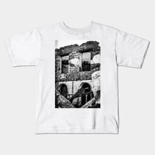 Church Ruins - Libanus Swansea 2012 Kids T-Shirt